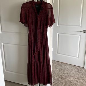 Lauren Ralph Lauren Georgette floral long dress